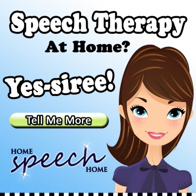 Speech Therapy at Home? Yes-siree!