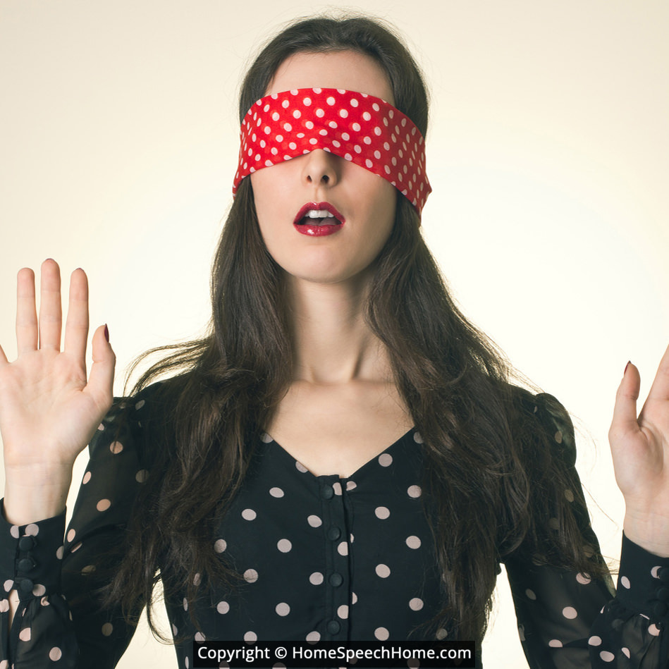 What does blindfold mean? What is a blindfold? 