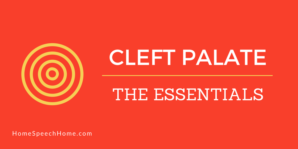 Cleft Palate Speech Therapy The Essentials
