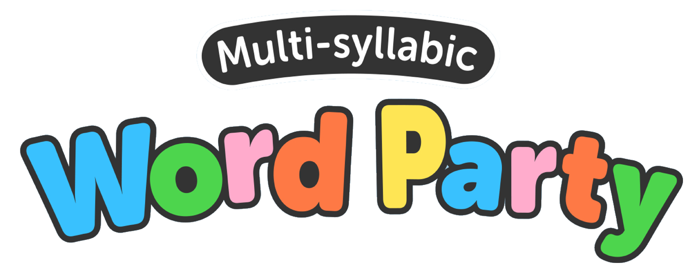 Multi-Syllabic Word Party App Preview | HomeSpeechHome.