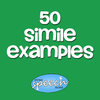 Simile examples