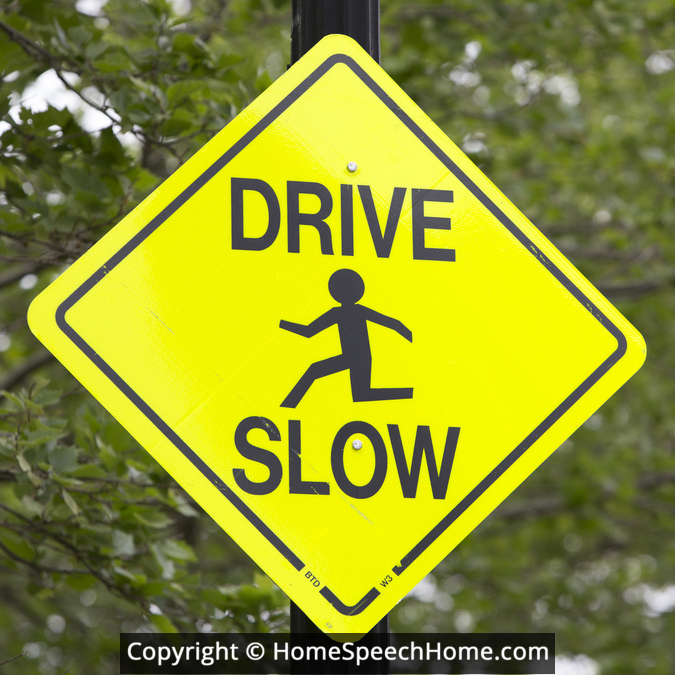 flashcard hero slow speech