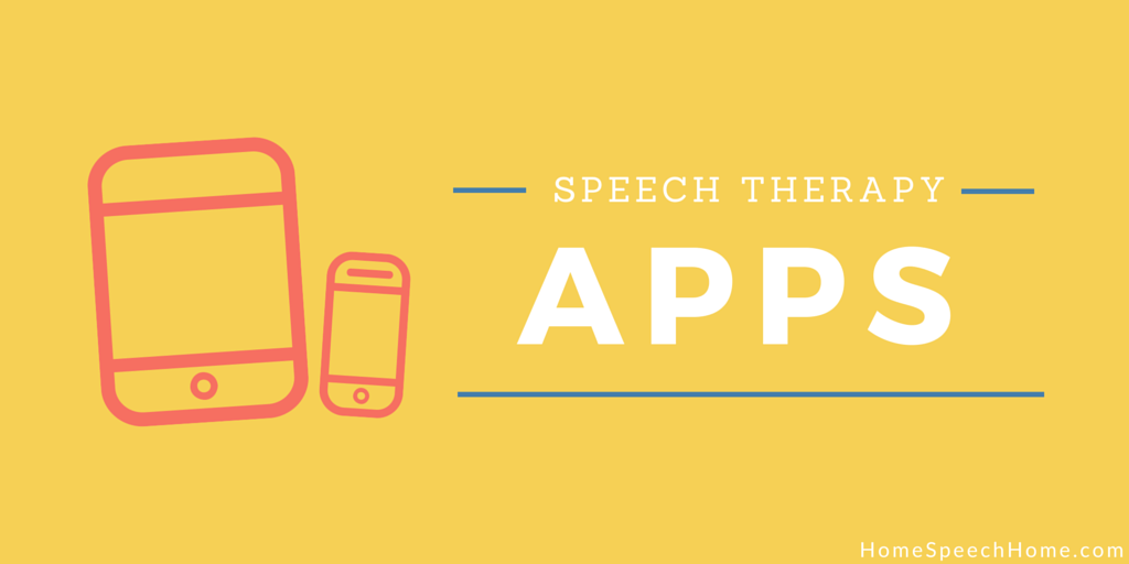 Speech Therapy Apps from HomeSpeechHome.com