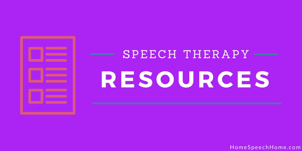 Free Speech Therapy Resources You Need Right Now