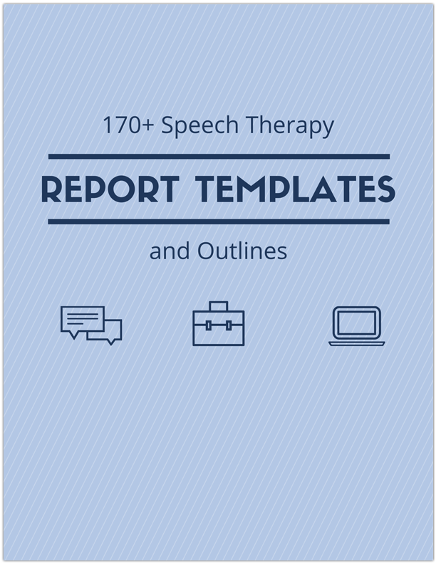 21+ Speech Therapy Test Descriptions At Your Fingertips With Regard To Speech And Language Report Template