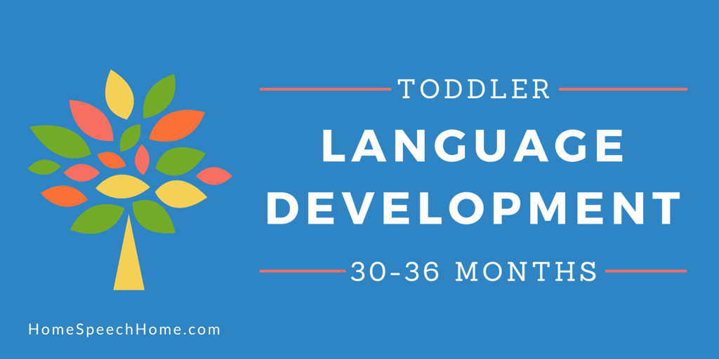 Language Chart For Toddlers