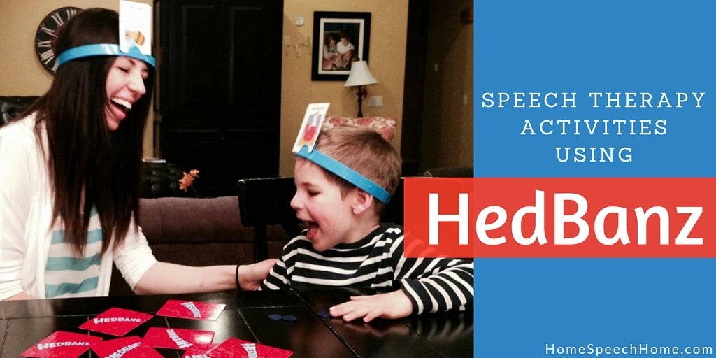 Speech Therapy Activities Using HedBanz