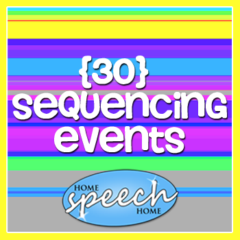 30 Sequencing the Events Activities for Speech Therapy Practice