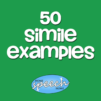 50 Simile Examples for Kids