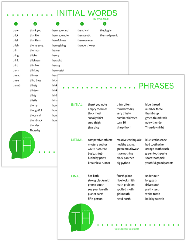 250-voiceless-th-words-phrases-sentences-paragraphs-by-place-syllable